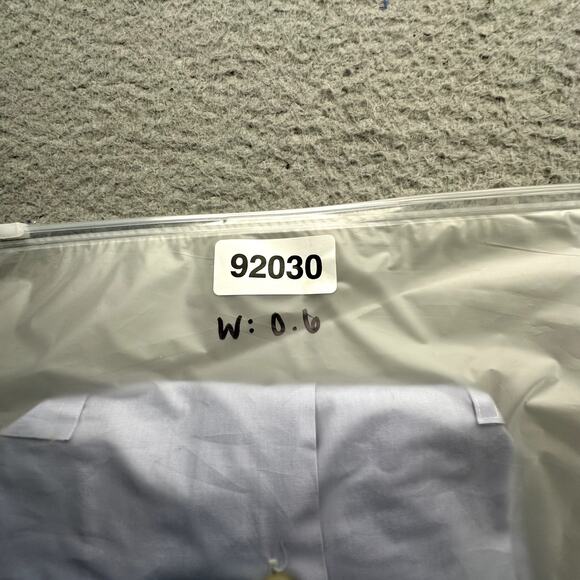 Vintage 60s Conqueror Post Office Shirt Union Made XL Sanforized Short Sleeve - Picture 9 of 9